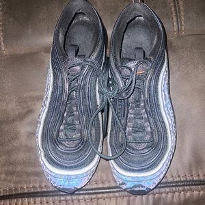 Nike Air Max 97 3M Reflective Safari Off Noir Kids Size 7Y